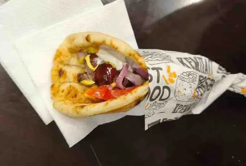 Souvlaki in Livadia