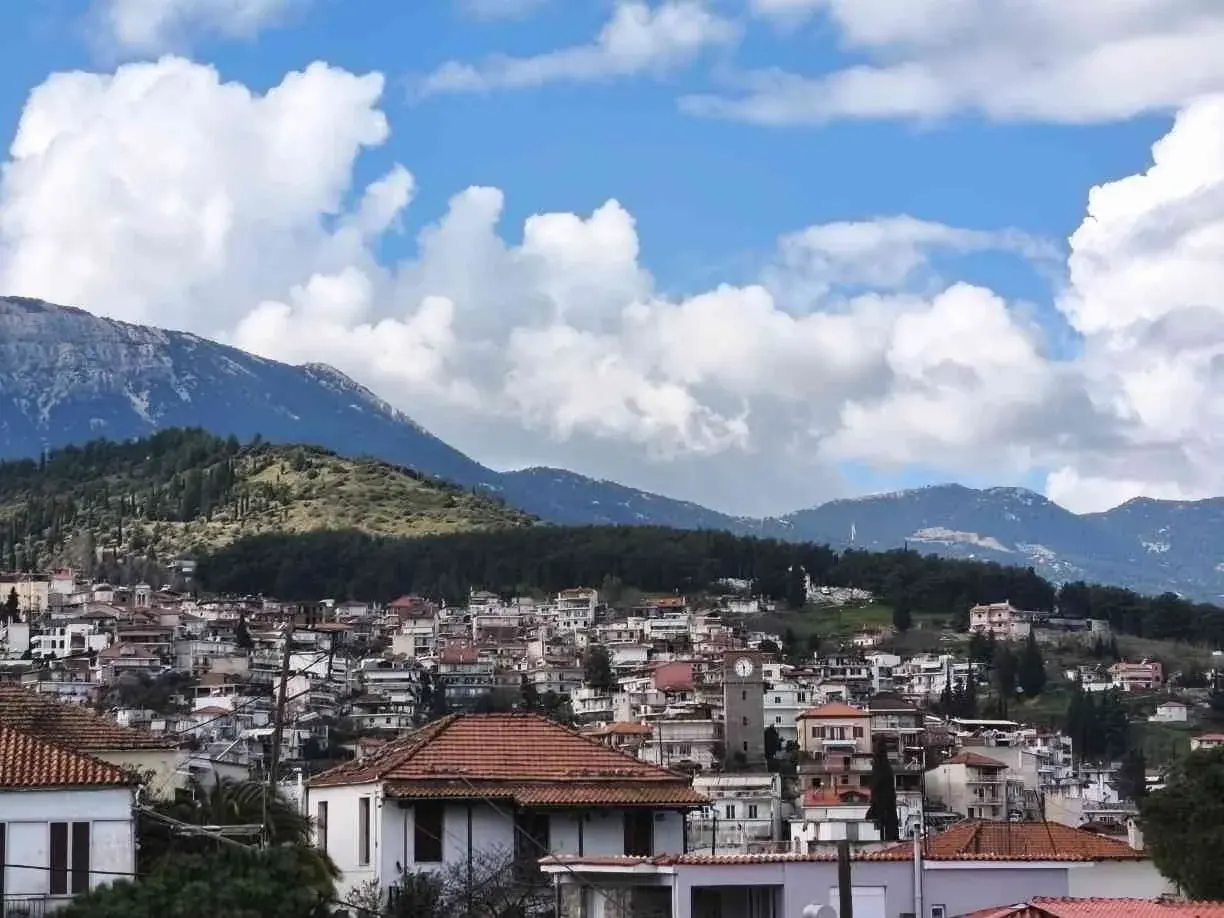 Livadia and its surrounding landscape