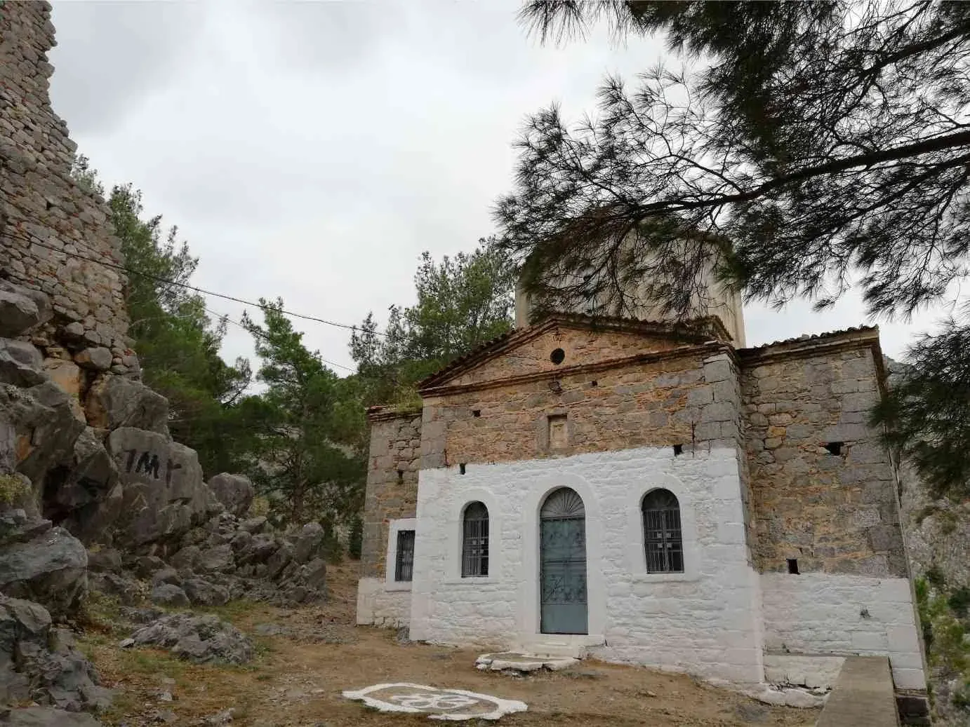 A church in the Krya landscape, Livadia