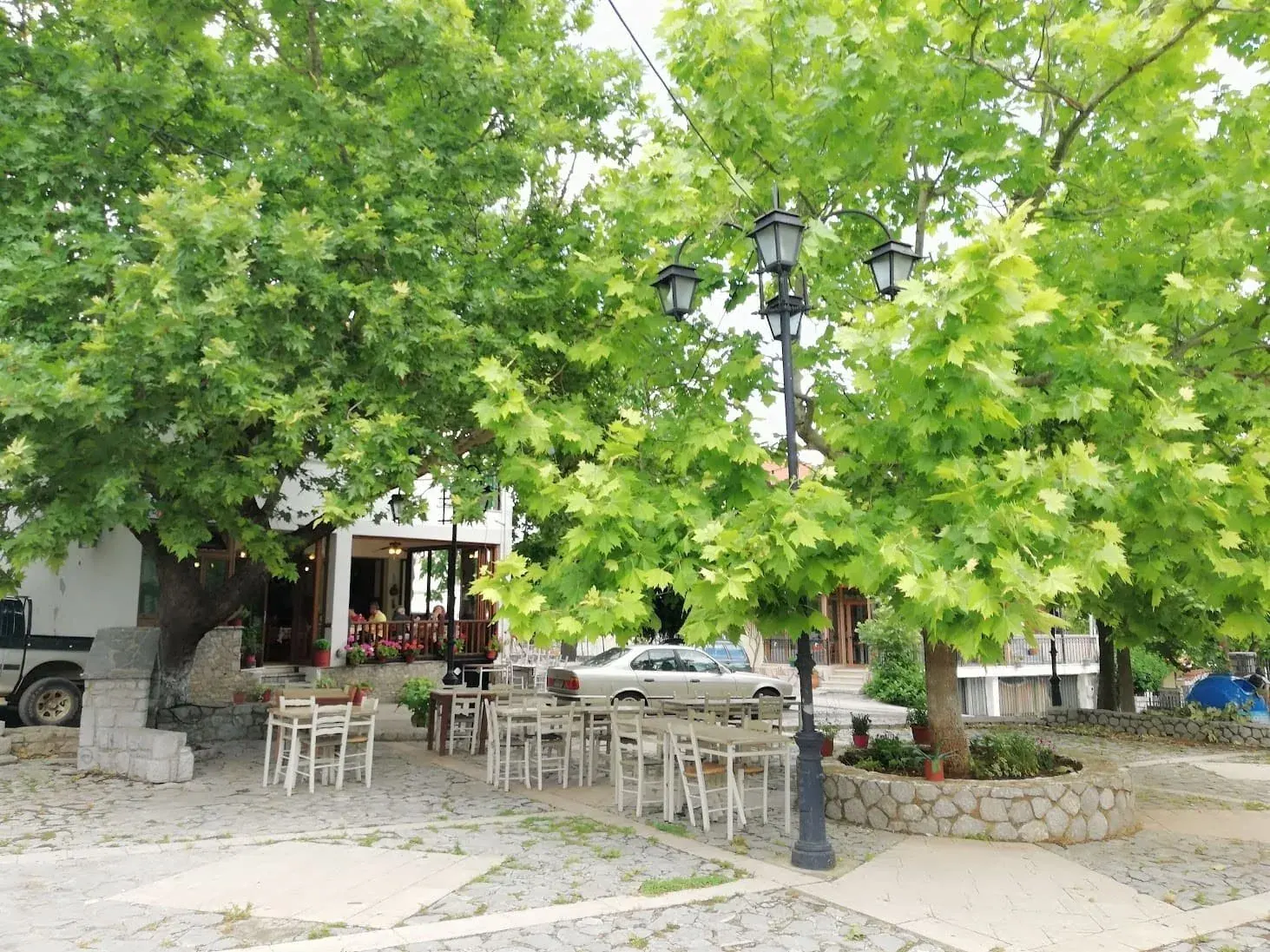 The square of Agia Anna