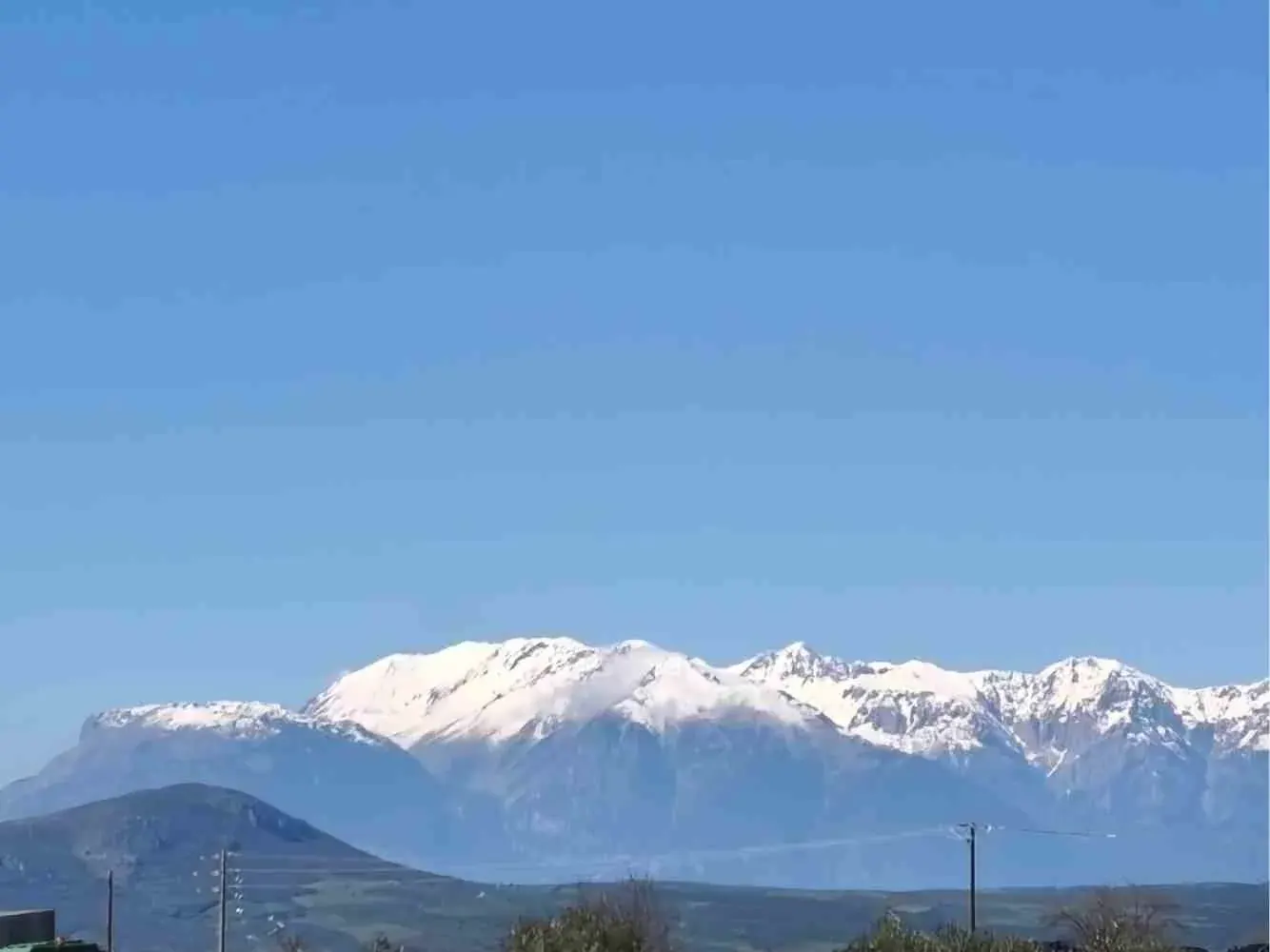 Snow on Mount Parnassus