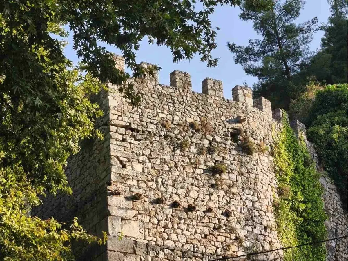 The medieval castle of Livadia