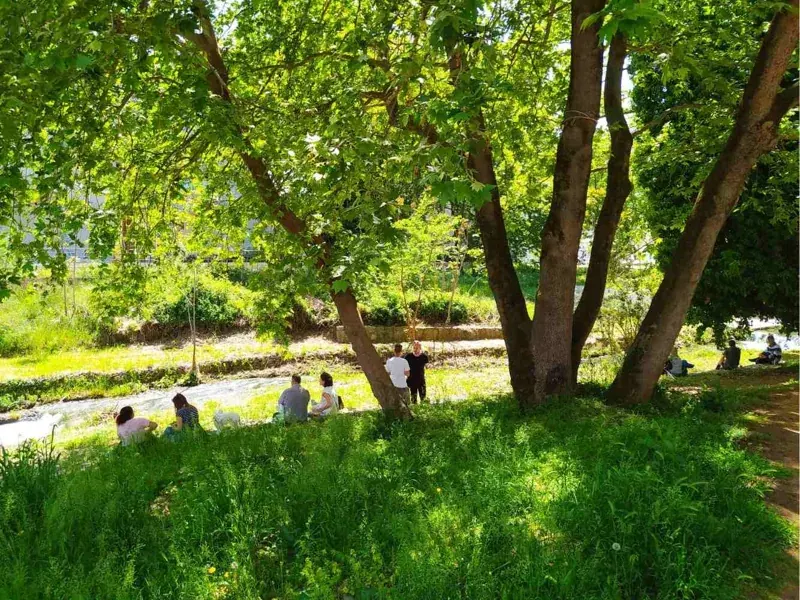 Time beside the Erkina River in Livadia