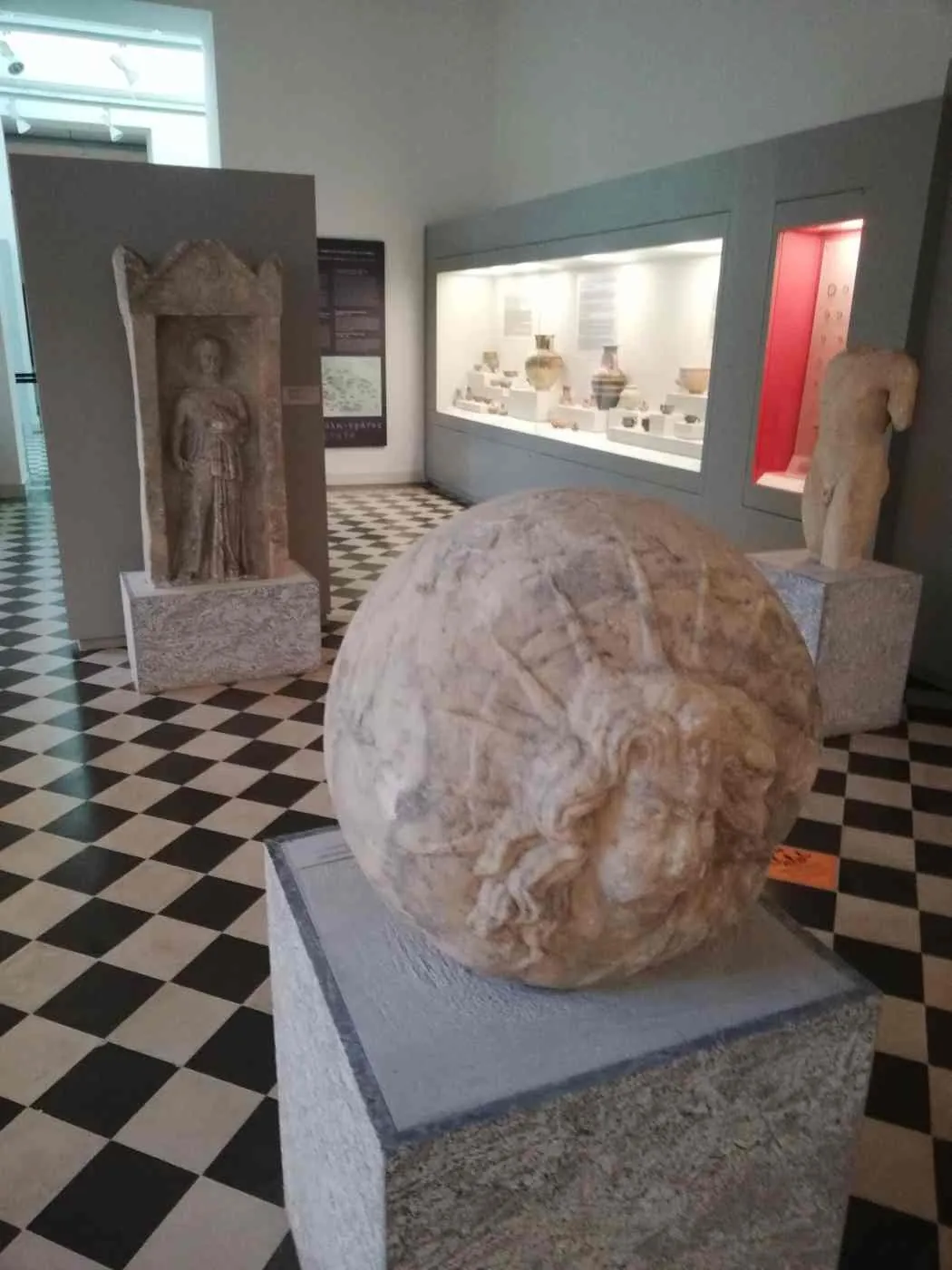 Inside the Archaeological Museum of Chaeronea