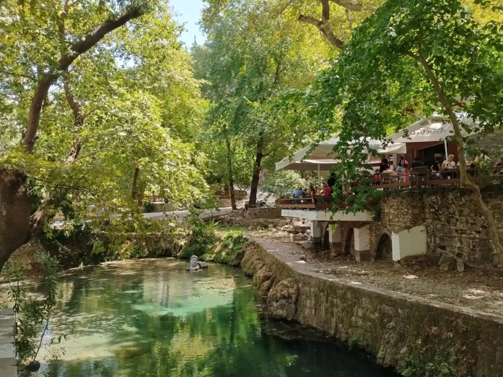 Krya spings in Livadia, Viotia, Greece